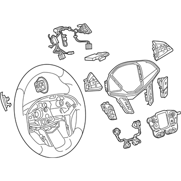 Cadillac Steering Wheel - 84214050