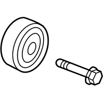 Pontiac A/C Idler Pulley - 19418226