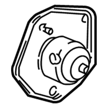 GMC C3500 Blower Motor - 88959521