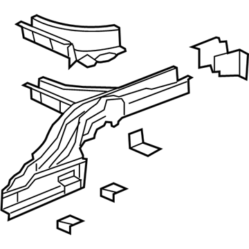 Saturn 22847230 Rail Assembly