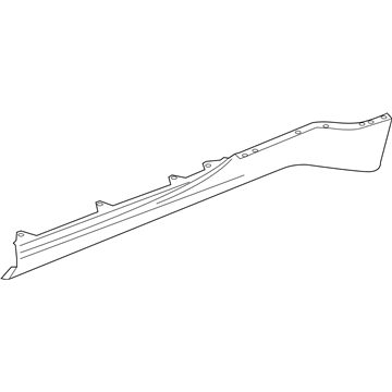 Chevy 10378334 Rocker Molding
