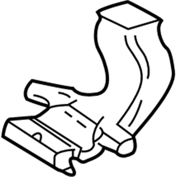 Buick 15248656 Lower Duct