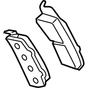 Cadillac 19432941 Front Pads