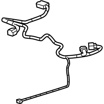 Chevy Captiva Sport Fuel Pump Wiring Harness - 22823203
