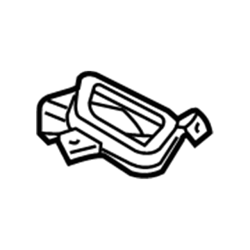 GM 22754012 Defroster Duct, Driver Side GM 22754012 Defroster Duct, Driver Side