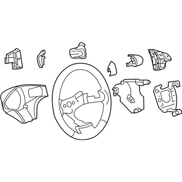 Chevy Corvette Steering Wheel - 22838977