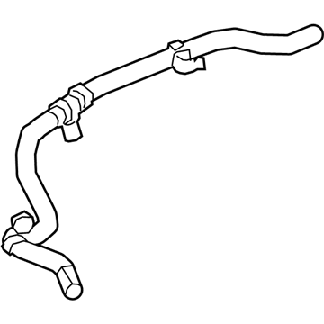 2017 Cadillac CT6 Cooling Hose - 23486241