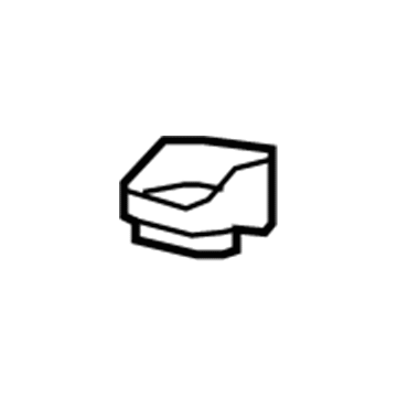 Chevy 92251620 Radiator Assembly Upper Mount