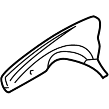 GM 22677002 Upper Rail, Front Passenger Side