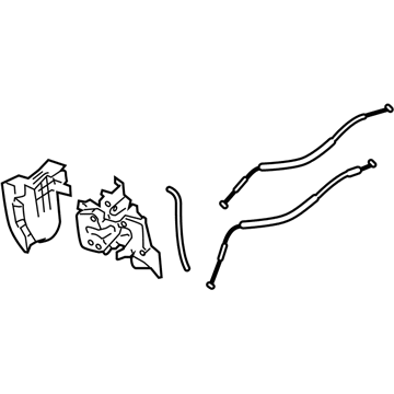 Hummer H3 Door Latch Assembly - 94731740