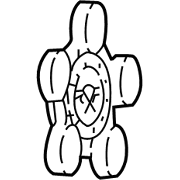 1998 Chevy Corvette Wheel Cover - 9592415