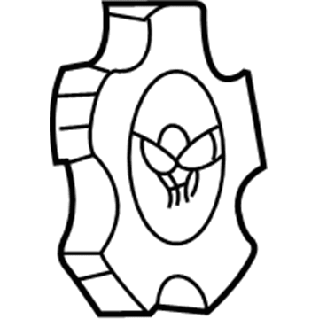 2004 Chevy Corvette Wheel Cover - 9594012