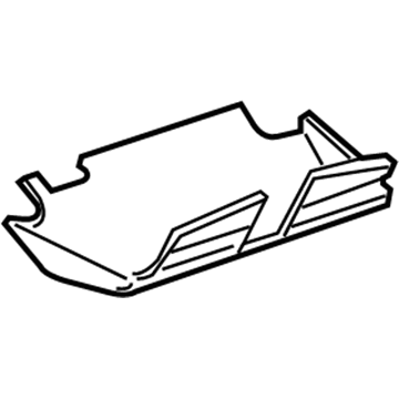 GMC 22882599 Compartment Mat