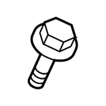 Chevy 11609669 Sound Absorber Bolt