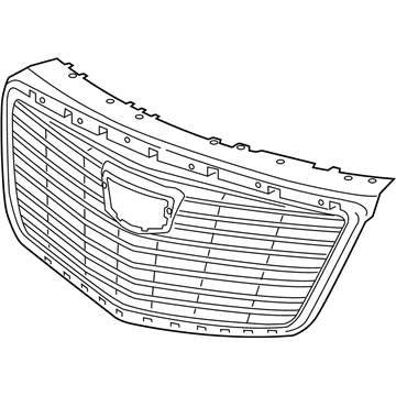 Cadillac 23441799 Upper Grille