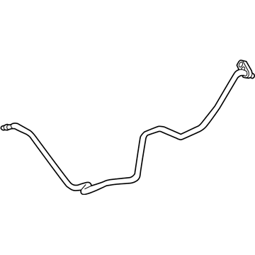 Cadillac STS Automatic Transmission Oil Cooler Line - 19129781