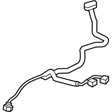 Chevy Sonic Fuel Pump Wiring Harness - 96904025