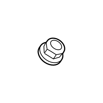 Chevy 11546377 Wiper Arm Nut