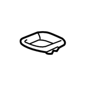 Buick 39109269 Seat Belt Bezel