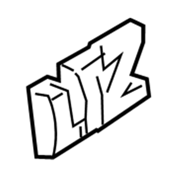 Chevy 15832267 Nameplate