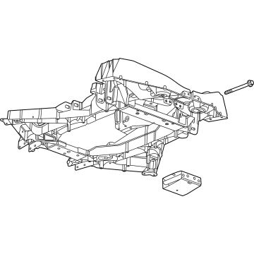 GM 85608797 Suspension Crossmember, Rear