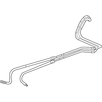 2004 Cadillac CTS Cooling Hose - 25740121
