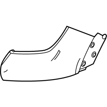 GM 84677751 Filler Panel, Front Driver Side