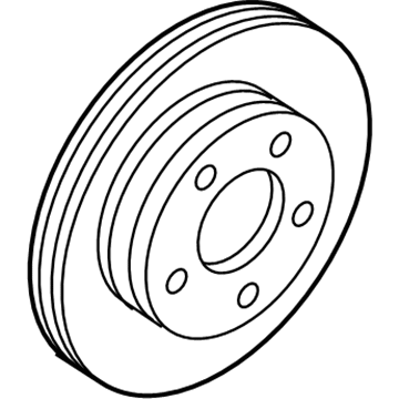 GMC Brake Disc - 25826103
