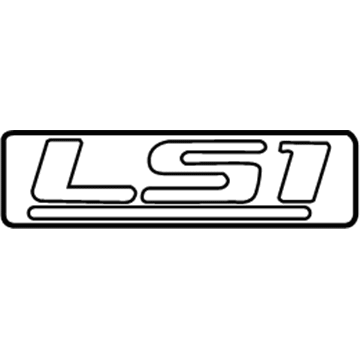 Pontiac 92067354 Info Label