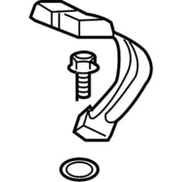 Pontiac 96870660 Buckle