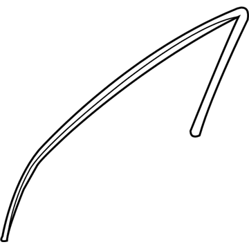 Saturn 25790856 Run Weatherstrip