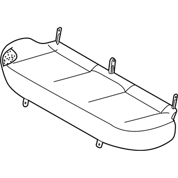 Chevy Aveo Seat Cushion Pad - 96424234