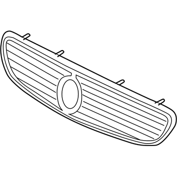 GM 10287933 Grille, Red GM 10287933 Grille, Red