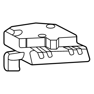 GM 84647283 Lower Bracket, Passenger Side