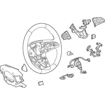 Cadillac CT4 Steering Wheel - 85136940