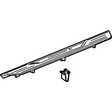 GM 84860639 Scuff Plate, Front GM 84860639 Scuff Plate, Front