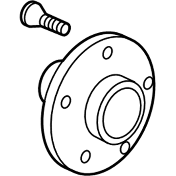Pontiac Wheel Hub - 19184283