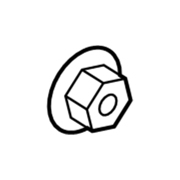 Pontiac Spindle Nut - 10289657