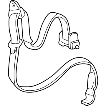 GMC Jimmy Seat Belt - 12375461