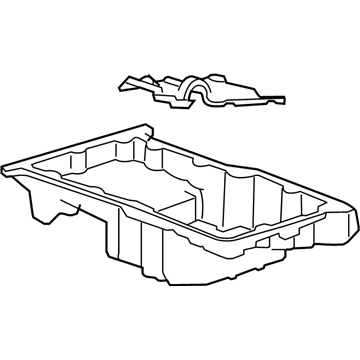 Saturn 12601240 Oil Pan