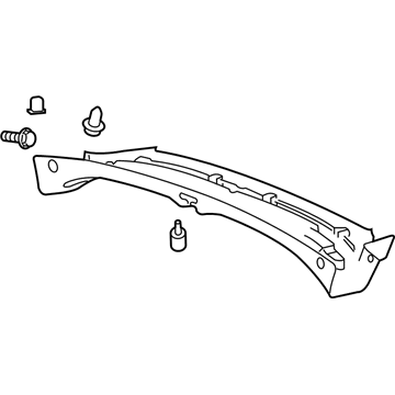 Pontiac 20860106 Upper Trim Panel