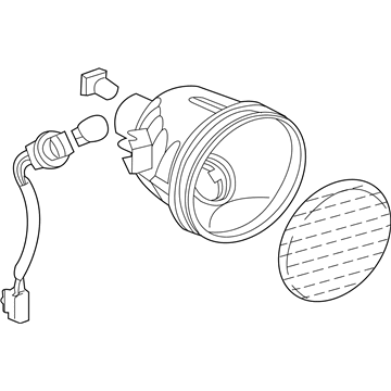 Pontiac Back Up Light - 88969950