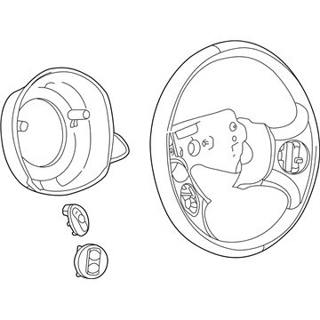 Saturn Steering Wheel - 22714762