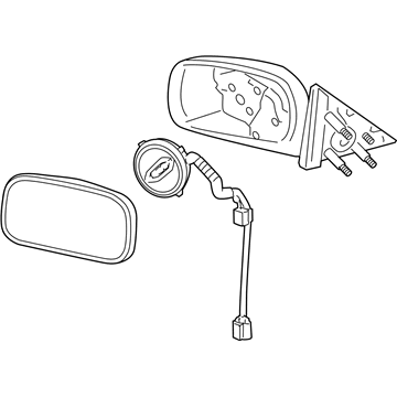 Buick 20803160 Mirror Assembly
