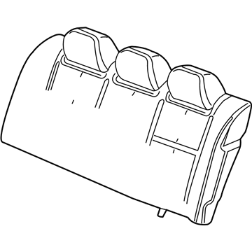 2012 Chevy Impala Seat Cushion Pad - 19293243