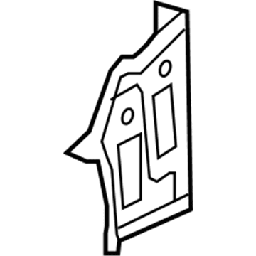 Saturn 23121335 Lower Quarter Panel