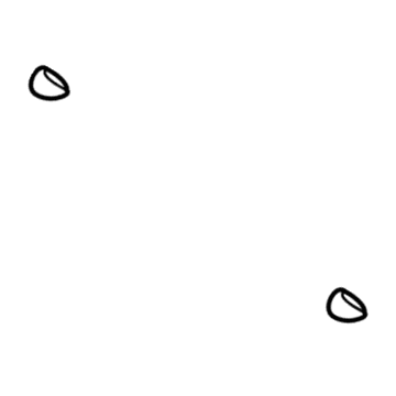 GM 10395711 Headrest Guide Spacer, Rear GM 10395711 Headrest Guide Spacer, Rear