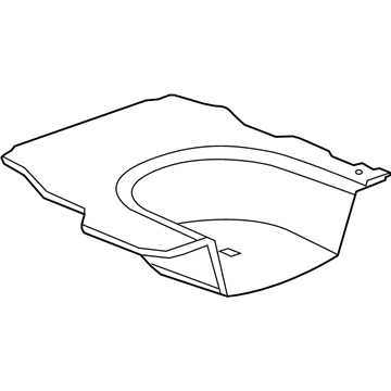 GM 20975629 Floor Cover, Rear