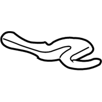 GM 15155842 Tow Hook, Driver Side