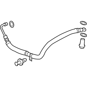 Buick Lucerne Power Steering Hose - 19330653